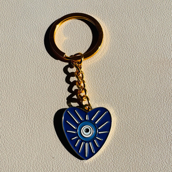 Evil Eye Keychain - Blue – Toronto Dog Moms