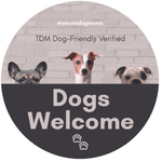 TDM Dog-Friendly Verified Sticker