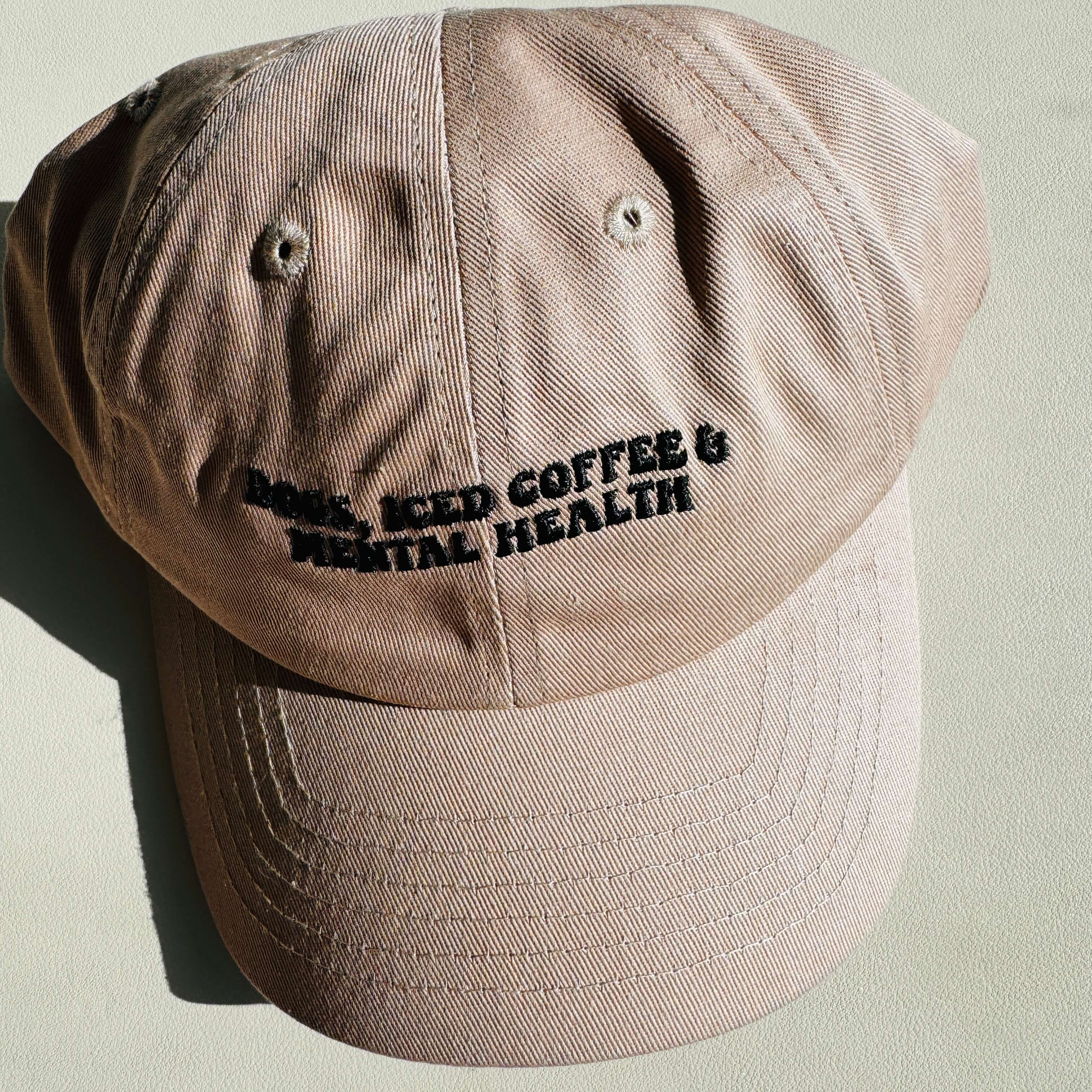 Dad Hat - Dogs, Iced Coffee & Mental Health