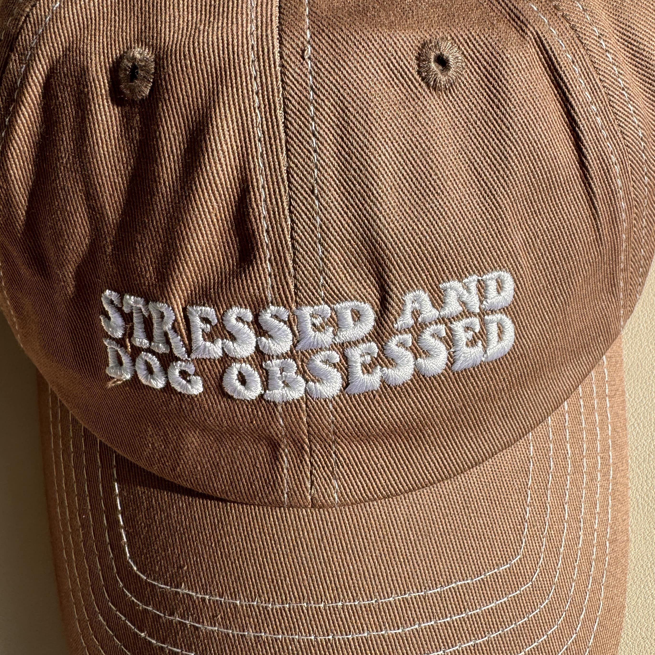 Dad Hat - Stressed & Dog Obsessed