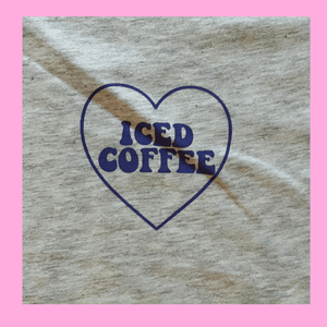 Tee Iced Coffee Lover - Ash