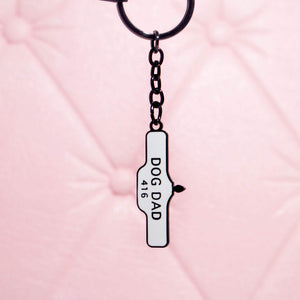 Toronto Dog Dad Street Sign Key Chain